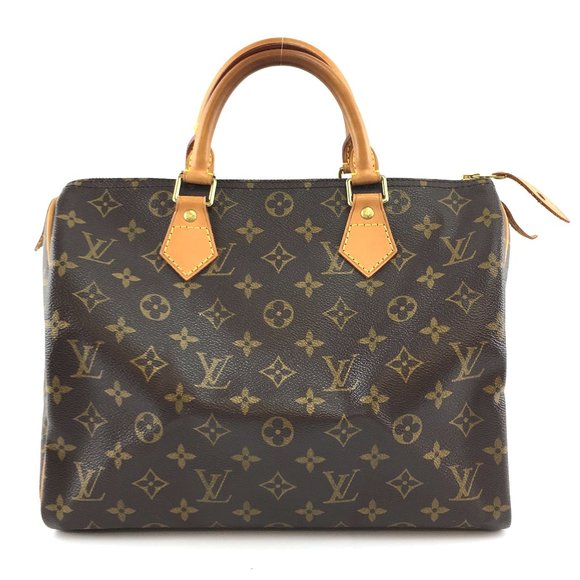 Louis Vuitton Speedy 30 Boston Brown Stachel